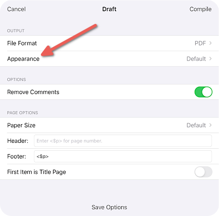 iOS 编译对话框